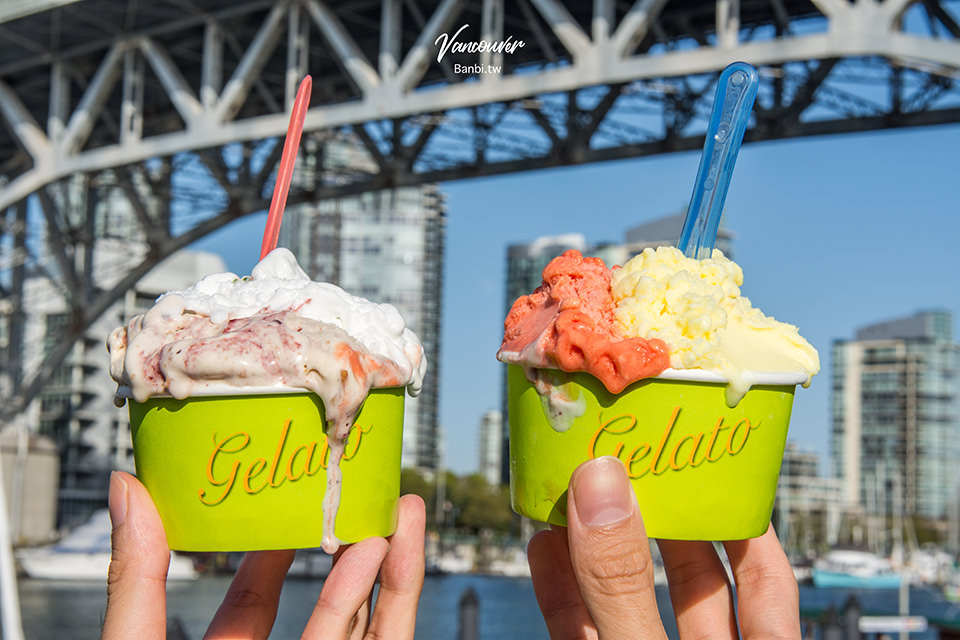 溫哥華景點Granville Island固蘭湖島市集,吃逛當地各種美食/加拿大自由行