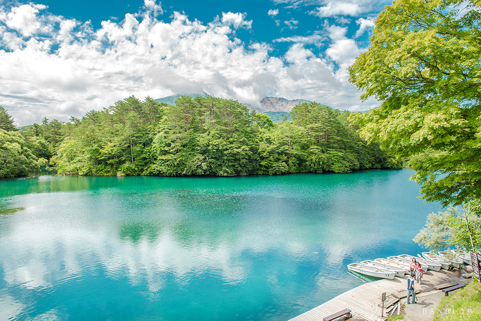 福島旅遊 五色沼夢幻多色的磐梯火山湖沼 步行路線 交通巴士與自駕開車 Banbi 斑比美食旅遊