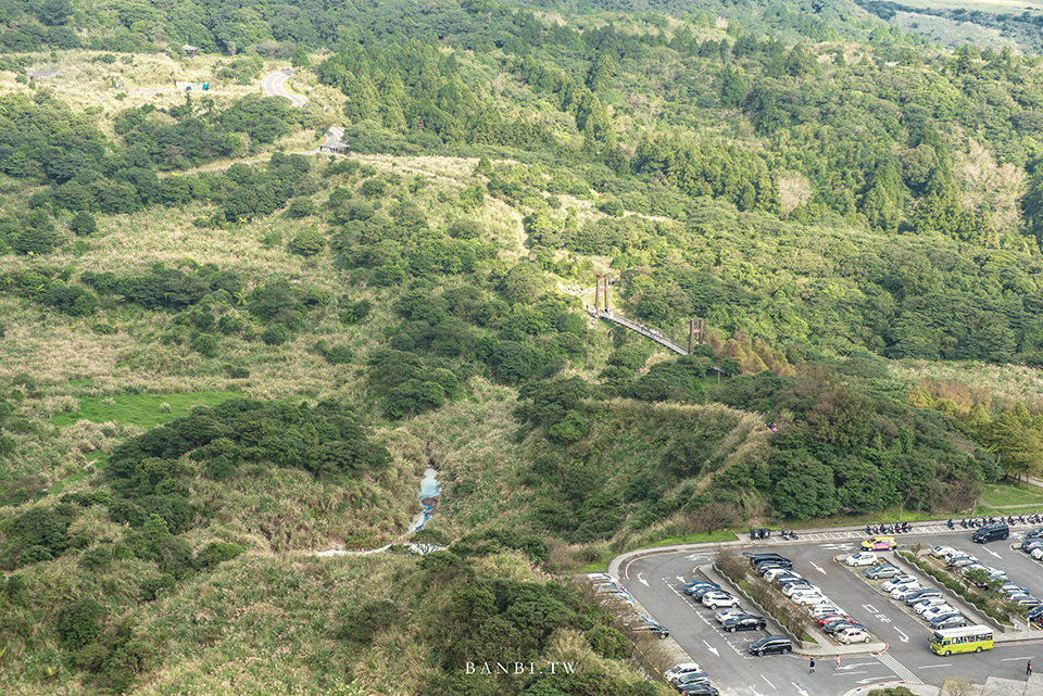 台北景點 陽明山芒草季 七星山步道 小油坑滿山芒草海 路線推薦 交通與拍攝地點攻略 Banbi 斑比美食旅遊