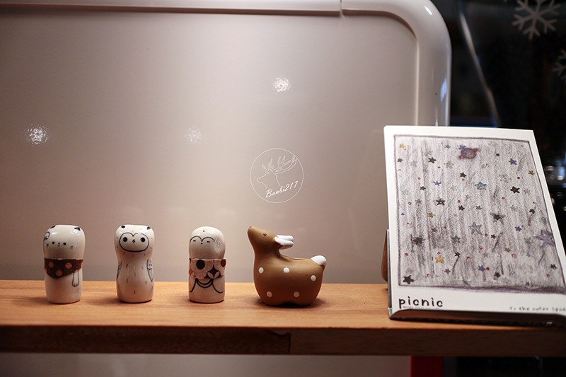 Banbi217 美食旅遊: [台北公館]Pica Pica Café 喜鵲咖啡(Picnic Cafe 野餐咖啡二店)-焦糖肉桂捲(捷運台電大樓站)