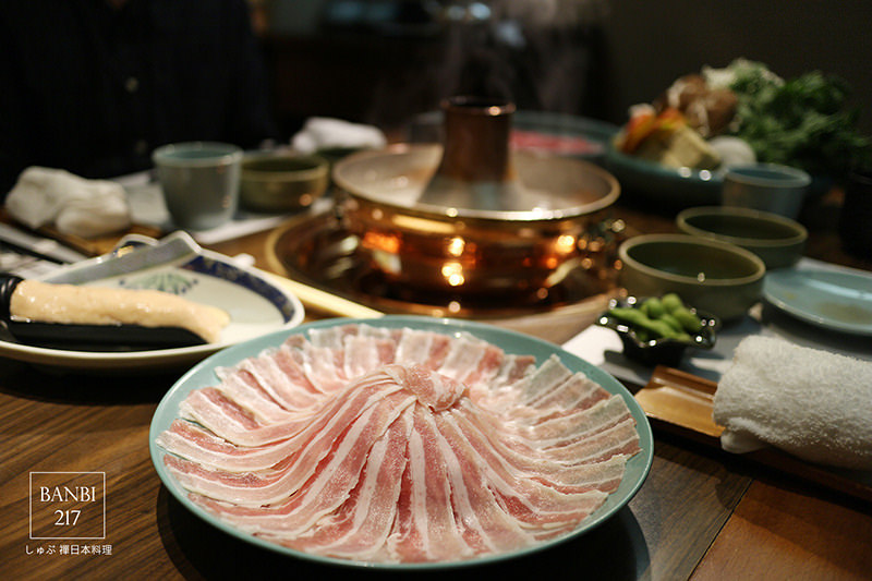 Banbi217 美食旅遊: しゃぶ禪日本料理 澳洲和牛肉壽喜燒,日本酵母豬肉日式涮涮鍋,生魚片(天母大葉高島屋美食,捷運芝山站轉免費接駁車)