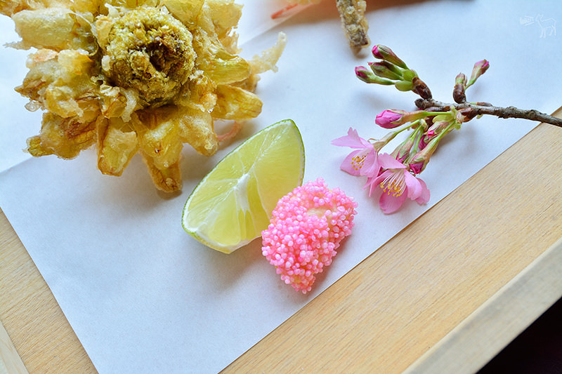 三花日式料理:在台北餐廳內賞櫻吃御花見懷石套餐的小確幸(捷運松江南京站美食,生魚片壽司高級日式料理)