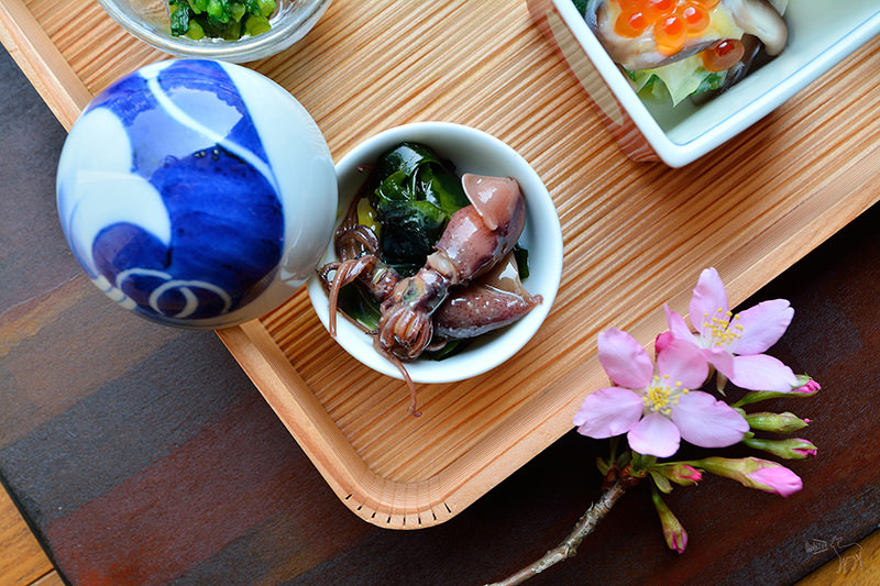 三花日式料理:在台北餐廳內賞櫻吃御花見懷石套餐的小確幸(捷運松江南京站美食,生魚片壽司高級日式料理)