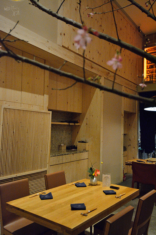 三花日式料理:在台北餐廳內賞櫻吃御花見懷石套餐的小確幸(捷運松江南京站美食,生魚片壽司高級日式料理)