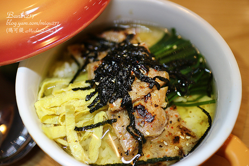 [瑪可緹 Mocktail Tea 春水堂新品牌]秋天新上市茶香料理:茶湯泡飯,抹茶宇治豆奶,茶霜淇淋(捷運松江南京站,台北,長安東路,美食,下午茶,茶館)