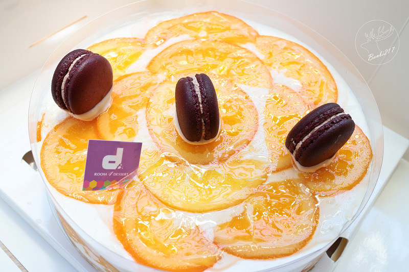 Banbi217 美食旅遊: Room 4 Dessert 北海道香橙乳酪蛋糕,宅配生日蛋糕、節日蛋糕(台北下午茶)